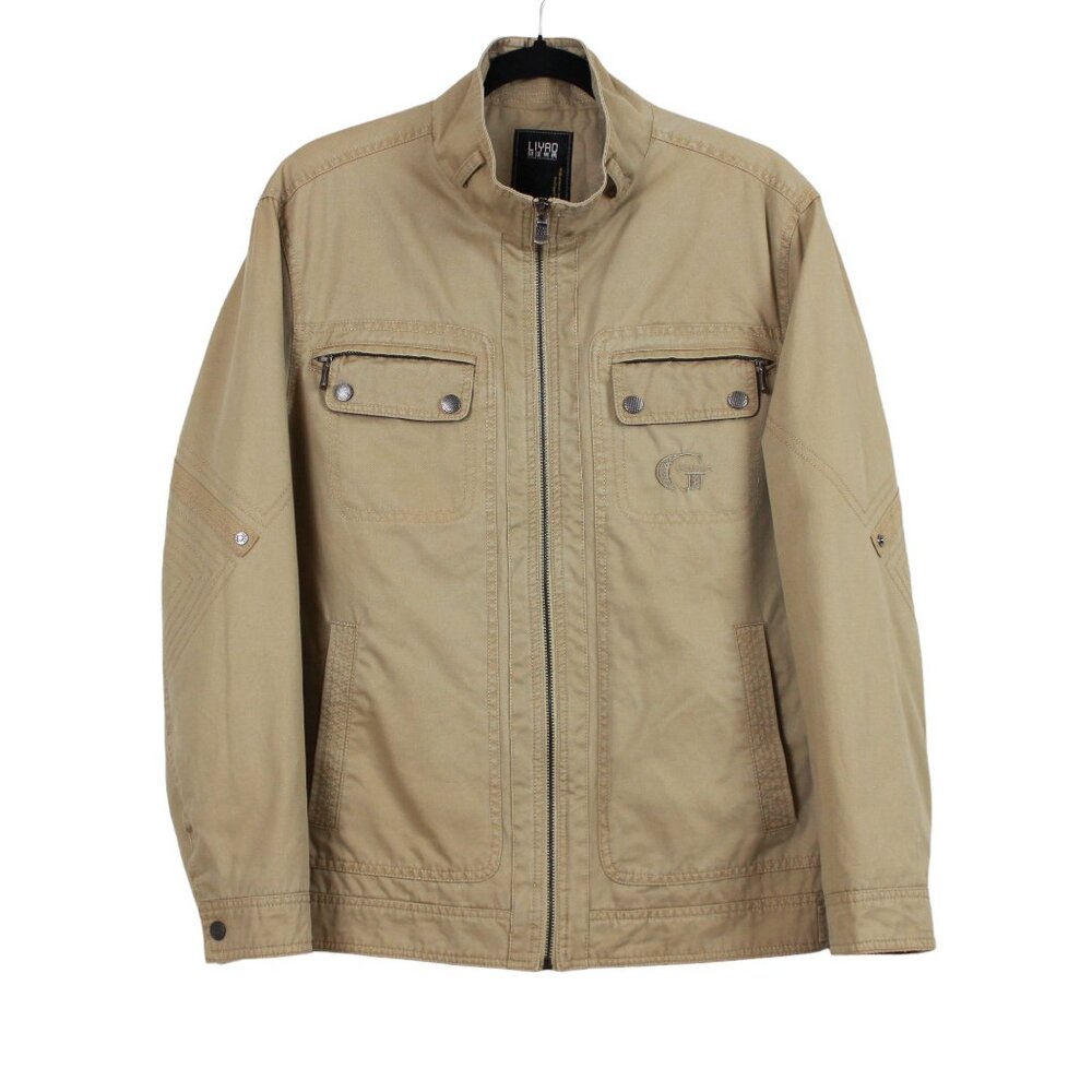 LIYAO Vogue Uomo Vintage Utility Jacket